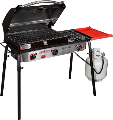 Camp Chef Big Gas Grill 3-Burner Cooking System with 16 in x 24 in Grill Box                                                    