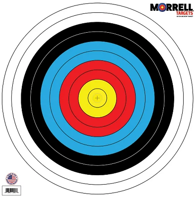 Morrell PF60 Paper Face Target 50-Pack                                                                                          