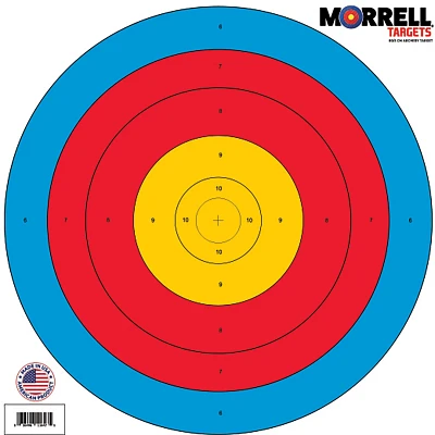 Morrell PF80/5 Paper Face Target 100-Pack                                                                                       