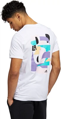 adidas Men's Los Angeles Collage Graphic T-shirt                                                                                