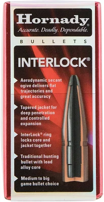 Hornady InterLock Cal -Grain Rifle Ammunition