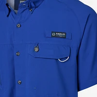 Magellan Outdoors Men's Pro Fish Short Sleeve Fishing Button-Down Shirt