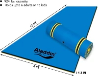 Aladdin 12ft x 6ft Floating Lilly Pad Water Mat