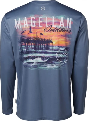 Magellan Outdoors Men’s FishGear Southern Summer Graphic Long Sleeve T-shirt                                                  