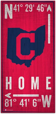 Fan Creations Cleveland Guardians Coordinates 6 in x 12 in Sign                                                                 