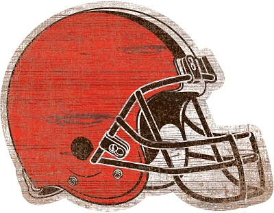 Fan Creations Cleveland Browns Distressed Logo Cutout Sign                                                                      