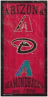 Fan Creations Arizona Diamondbacks Heritage 6 x 12 Sign                                                                         