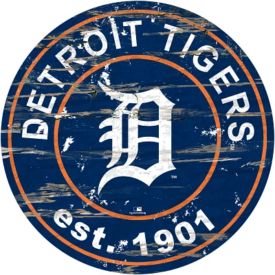 Fan Creations Detroit Tigers 24 in Established Date Round Sign                                                                  