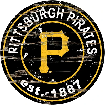 Fan Creations Pittsburgh Pirates 24 in Established Date Round Sign                                                              