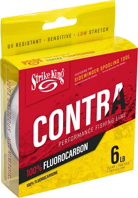 Strike King Contra Fluorocarbon Fishing Line                                                                                    