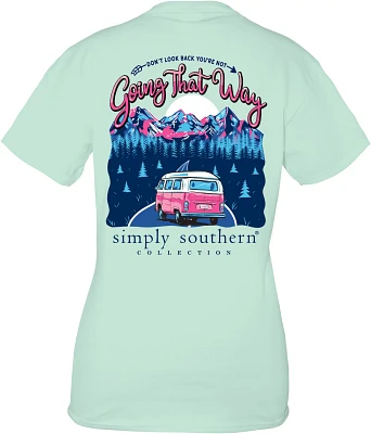 Simply Southern Women's Mountain Bus T-shirt                                                                                    