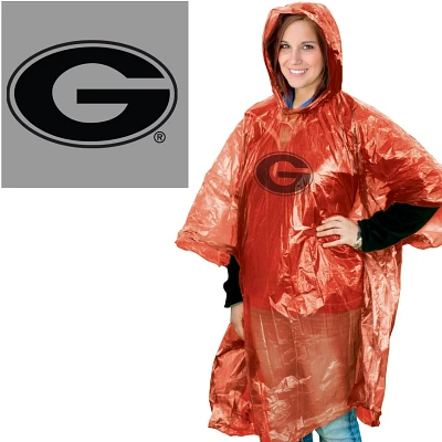 WinCraft Adults' University of Georgia Rain Poncho                                                                              