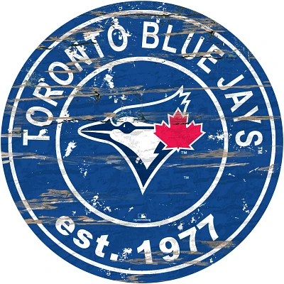 Fan Creations Toronto Blue Jays 24 in Established Date Round Sign                                                               