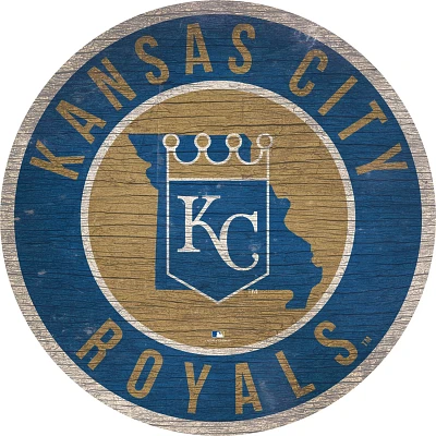 Fan Creations Kansas City Royals Circle State Sign                                                                              