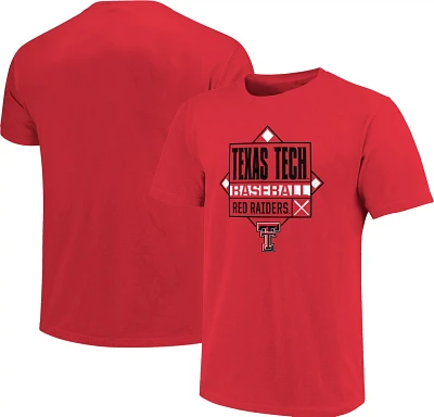 Image One Men's Texas Tech University Field Shield Graphic Short Sleeve T-shirt                                                 