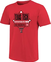 Image One Men's Texas Tech University Field Shield Graphic Short Sleeve T-shirt                                                 