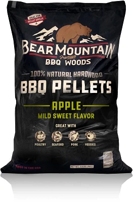 Bear Mountain BBQ Apple BBQ 20 lb Wood Pellets                                                                                  