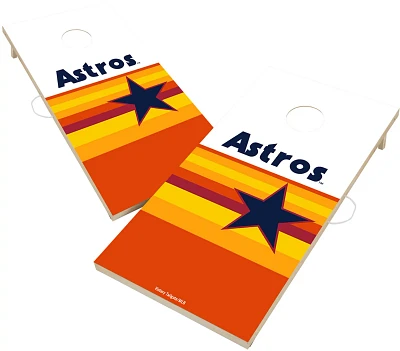 Victory Tailgate Houston Astros Tequila Sunrise 2 ft x 4 ft Cornhole Game                                                       