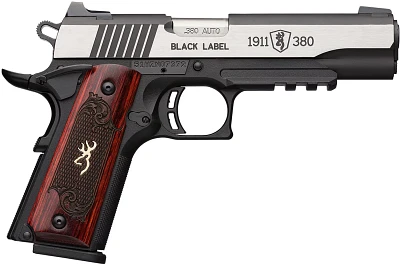 Browning 1911-380 Black Label Medallion Pro 380 ACP 4.25 in Centerfire Pistol                                                   