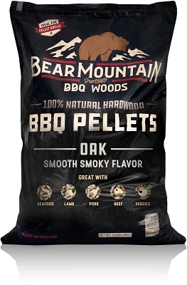 Bear Mountain BBQ Oak BBQ 20 lb Wood Pellets                                                                                    