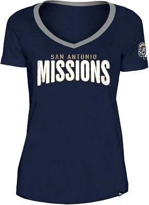 New Era Women's San Antonio Missions Opening Night T-shirt                                                                      