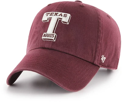 '47 Adults' Texas A&M University Vintage Basic Clean Up Cap                                                                     