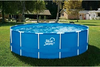 Blue Wave Active Frame 18 ft Round Swimming Pool Package                                                                        