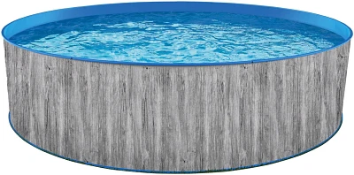 Blue Wave Capri 12 ft Round Steel Wall Pool Package                                                                             
