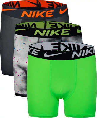 Nike Boys' Print Boxer Briefs 3-Pack