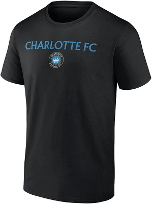 Fanatics Men's Charlotte FC Iconic Ultimate Highlight Graphic Short Sleeve T-shirt                                              