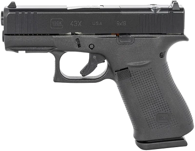 GLOCK 43X MOS Compact 9mm Luger Pistol                                                                                          