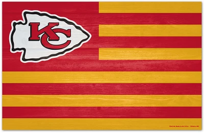 WinCraft Kansas City Chiefs 11 x 17 in Wood Sign                                                                                