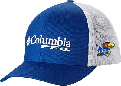 Columbia Sportswear Men's University of Kansas PFG Snapback Cap                                                                 