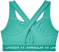 Under Armour Women's Crossback Heather Mid Sports Bra