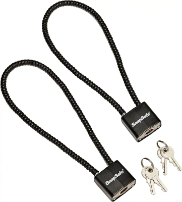 SnapSafe Cable Padlocks 2-Pack                                                                                                  