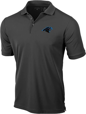 Antigua Men's Carolina Panthers Legacy Pique Short Sleeve Polo Shirt                                                            