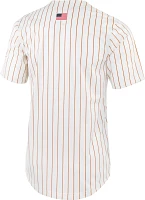 Nike Men's University of Texas Baseball Replica Pinstripe Jersey