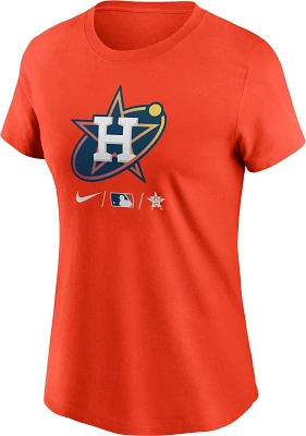 Nike Women's Houston Astros City Connect Wordmark Graphic T-shirt