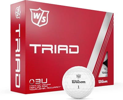 Wilson Staff Triad Golf Balls 12-Pack                                                                                           