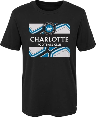 Outerstuff Boy's Charlotte FC Supermo Graphic Short Sleeve T-shirt                                                              