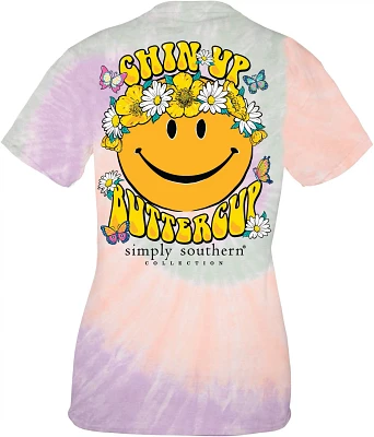 Simply Southern Women's Chin Up Crew Neck T-shirt                                                                               