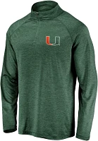 University of Miami Men's Logo 1/4-Zip Top                                                                                      