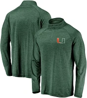 University of Miami Men's Logo 1/4-Zip Top                                                                                      