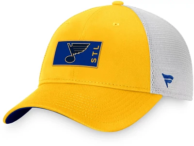 Fanatics Men's St. Louis Blues Authentic Pro Rink Structured Trucker Cap                                                        