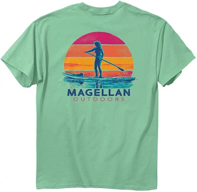 Magellan Outdoors Women's Sup Sunset Graphic Short Sleeve T-shirt