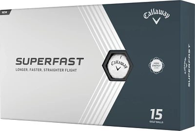 Callaway Superfast Golf Balls 15-Pack                                                                                           