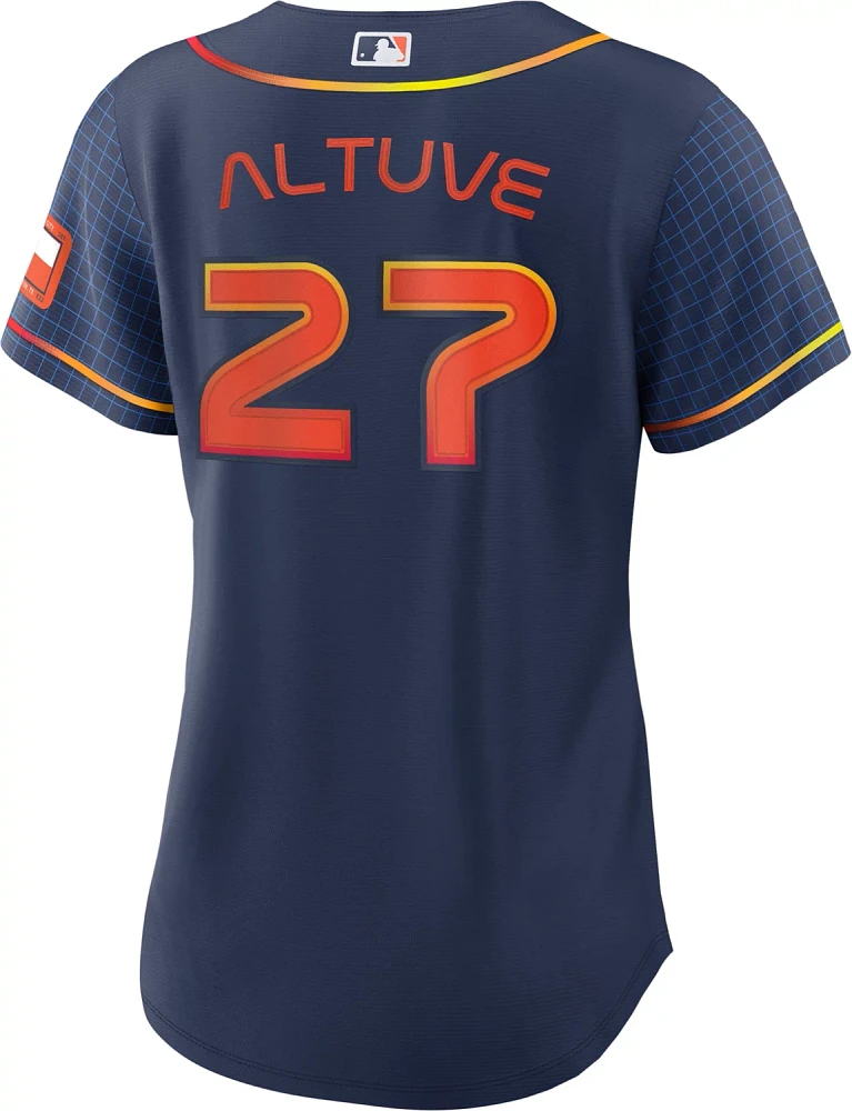 Nike Women's Houston Astros Jose Altuve #27 City Connect Replica Jersey