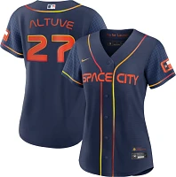 Nike Women's Houston Astros Jose Altuve #27 City Connect Replica Jersey