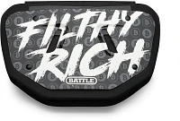 Battle Adults' Filthy Rich Football Back Plate                                                                                  