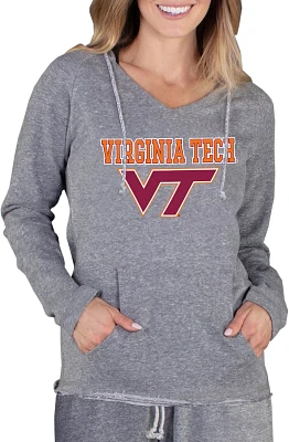 College Concepts Women’s Virginia Tech Mainstream Hooded Long Sleeve Shirt
